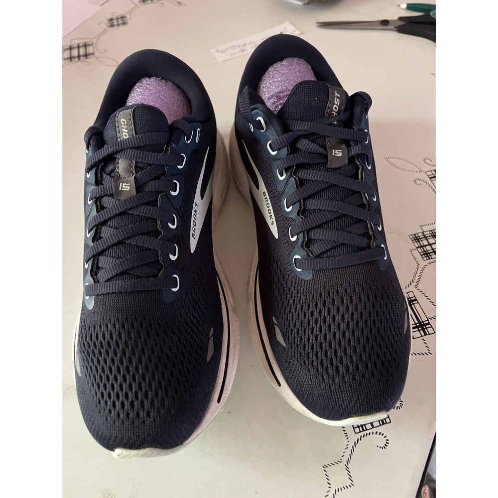 Brooks Ghost 15 Women's Running Shoes Peacoat Pearl Salt Air